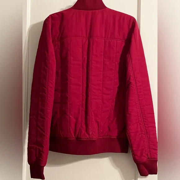 New Lacoste Red Bomber Jacket - Picture 3 of 11
